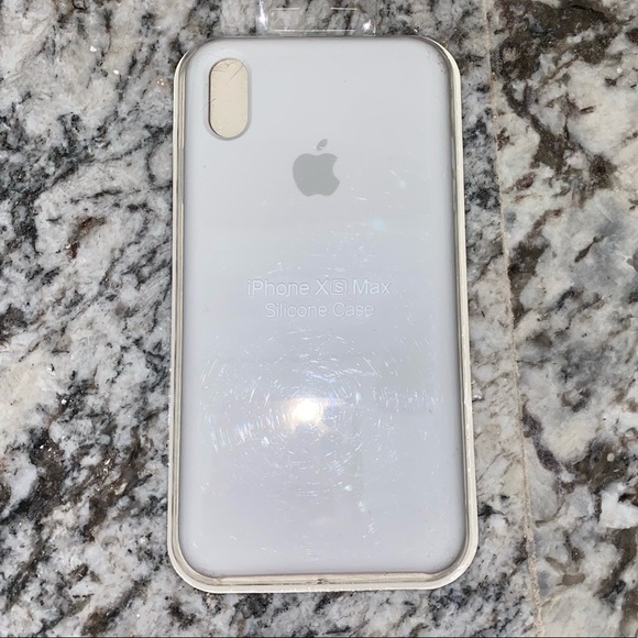 Apple Accessories - NWT iPhone XS Max Silicone Apple Case White